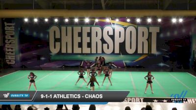 9-1-1 Athletics - Chaos [2022 L2 Youth - D2 Day 1] 2022 CHEERSPORT: Concord Classic 2