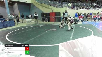 88 lbs Round Of 32 - Daxton Bean, Elgin Wrestling vs Jaxon Miner, Perry Wrestling Club