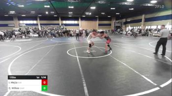 172 lbs Round Of 16 - Iain Mejia, DUB Wrestling vs Connor Wilkie, Chaparral HS