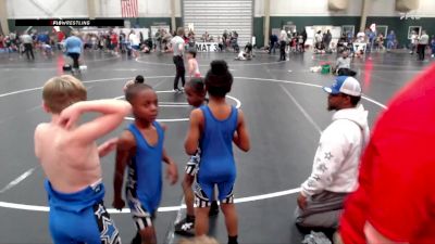 55 lbs Quarterfinal - Nolan Rowe, Nebraska Wrestling Academy vs Tavion Jones, Sherman Challengers