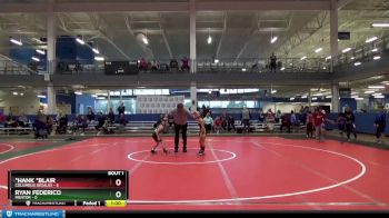 50 lbs Round 1 (8 Team) - *Hank *Blair, Columbus Desales vs Ryan Federico, Mentor