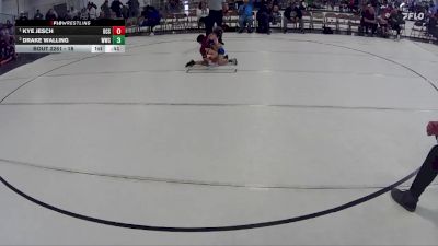 18 lbs 5th Place Match - Kye Jesch, Dundy County Stratton vs Drake Walling, Wahoo Wrestling Club
