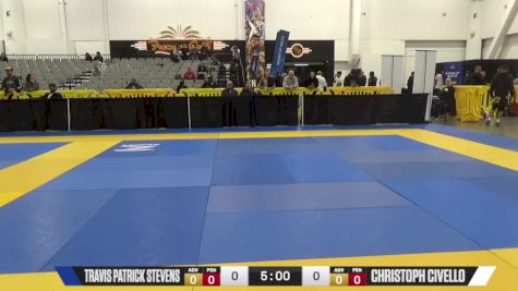 Christoph Civello vs Travis Patrick Stevens 2024 World IBJJF Jiu-Jitsu No-Gi Championship