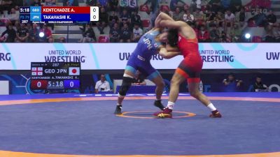 79 kg 1/8 Final - Avtandil Kentchadze, Georgia vs Kota Takahashi, Japan