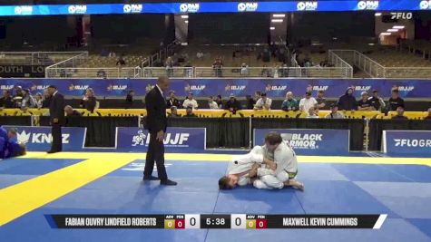 Maxwell Kevin Cummings vs Fabian Ouvry Lindfield Roberts 2026 Pan Jiu Jitsu IBJJF Championship