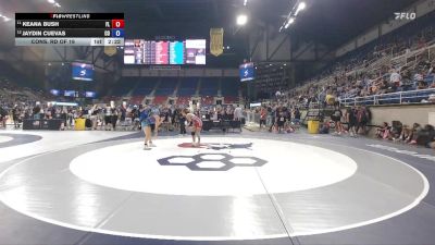 110 lbs Cons. Rd Of 16 - Keana Bush, FL vs Jaydin Cuevas, CO