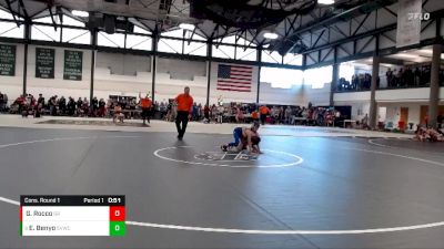 57-60 lbs Cons. Round 1 - Easton Benyo, Sauk Valley Wrestling Club vs Giovanni Rocco, Gomez Rtc