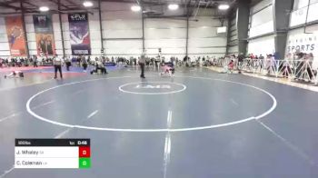 100 lbs Consi Of 16 #2 - Jaleesa Whaley, GA vs Chevy Coleman, LA