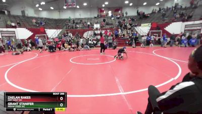 72-74 lbs Round 3 - Grant Stanifer, Indian Creek WC vs Zaelan Rakes, Indy West WC