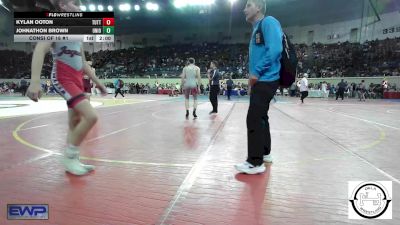 143 lbs Round Of 32 - Kylan Ooton, Tuttle vs Johnathon Brown, Union JH