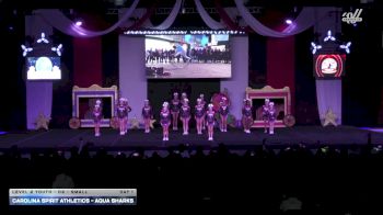 Carolina Spirit Athletics - Aqua Sharks [2025 L2 Youth - D2 - Small Day 1] 2025 ASC Battle Under the Big Top Grand Nationals