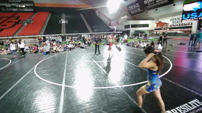 110 lbs Kyra Cobb, Idaho 1 HS Girls vs Sophia Camacho, California HS Girls