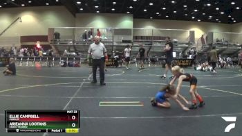 50 lbs Round 5 - Arieanna Lootans, Crass Trained vs Ellie Campbell, Pursuit