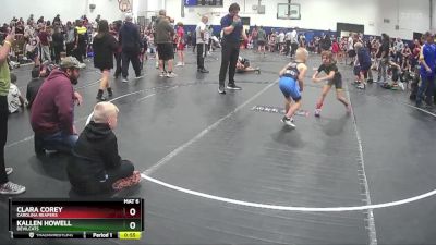 60 lbs Cons. Semi - Kallen Howell, DevilCats vs Clara Corey, Carolina Reapers