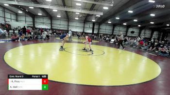 130 lbs Cons. Round 3 - Abigail Pray, Park City vs Addilee Hall, Enterprise