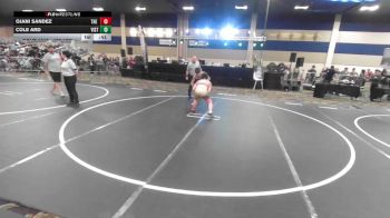 123 lbs Consi Of 16 #1 - Ojani Sandez, The 300 vs Cole Ard, Vista Wrestling