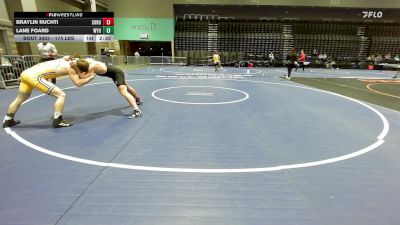 174 lbs Consi Of 8 #1 - Braylin Ruchti, Southern Oregon vs Lane Foard, Wyoming