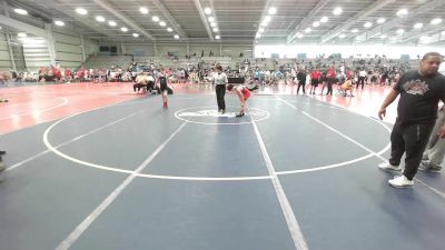 80 lbs Rr Rnd 3 - Joey Bower, 84 Athletes vs Zavier Olver, Mat Assassins White