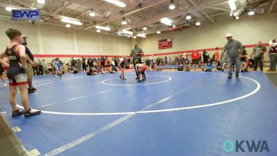 58 lbs Rr Rnd 3 - Wyatt Goodson, NORTH DESOTO WRESTLING ACADEMY vs Colton Tecumseh, Mojo Mulisha 12U