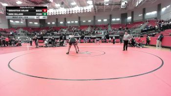 215 lbs Cons. Round 2 - Sebastian Aslam, Lewisville Marcus vs Dirk Dillard, El Paso Coronado