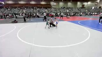 43 lbs Quarterfinal - Gage Smith, Mat Time vs Brody Taylor, Willits Grapplin Pack