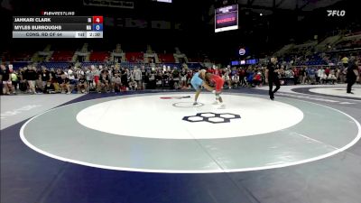 150 lbs Cons. Rd Of 64 - Jahkari Clark, IA vs Myles Burroughs, MA