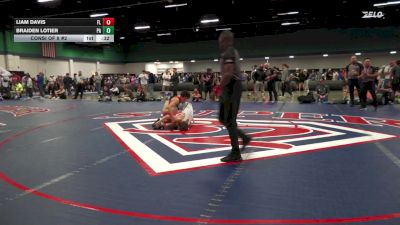 113 lbs Consi Of 8 #2 - Liam Davis, FL vs Braiden Lotier, PA
