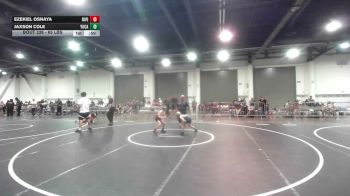 65 lbs Consi Of 8 #2 - Ezekiel Osnaya, Riverside Rascals vs Jaxson Cole, Yucaipa Thunder WC