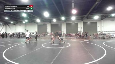 65 lbs Consi Of 8 #2 - Ezekiel Osnaya, Riverside Rascals vs Jaxson Cole, Yucaipa Thunder WC