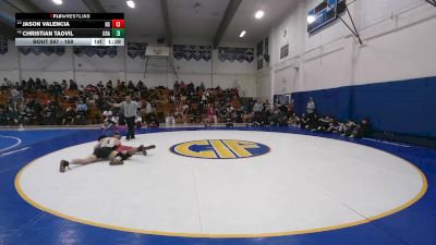 169 lbs Champ. Round 2 - Jason Valencia, North Salinas vs Christian Taovil, Granada