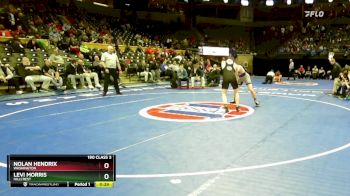 190 Class 3 lbs Cons. Round 2 - Nolan Hendrix, Washington vs Levi Morris, Hillcrest