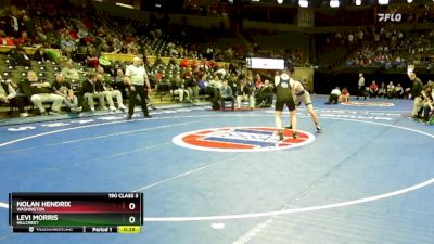 190 Class 3 lbs Cons. Round 2 - Nolan Hendrix, Washington vs Levi Morris, Hillcrest