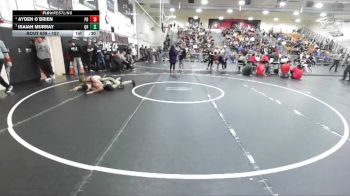 157 lbs Cons. Semi - Isaiah Murray, Quartz Hill vs Ayden O`Brien, Palm Desert