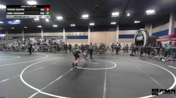 109 lbs Round Of 16 - Travis Gauvin, Fossil Ridge/Bear Cave vs Abel Vasquez, Poway Elite