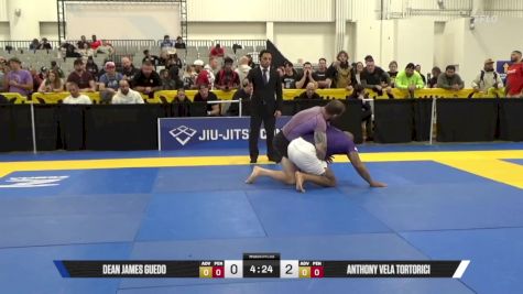 Anthony Vela Tortorici vs Dean James Guedo 2025 World IBJJF Jiu-Jitsu No-Gi Championship
