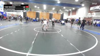 120 lbs Champ. Round 3 - Troy Montero, La Mirada vs Kai Backstrom, Millikan