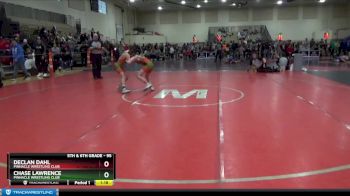 95 lbs 1st Place Match - Declan Dahl, Pinnacle Wrestling Club vs Chase Lawrence, Pinnacle Wrestling Club