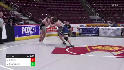 285 lbs Cons Round 1 - Aiden Black, Delaware Valley vs Andrew Brennan, LaSalle