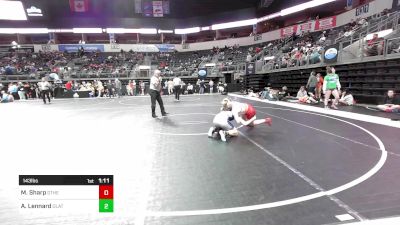 143 lbs Consi Of 4 - Makenzie Sharp, Other vs Audrey Lennard, Olathe East