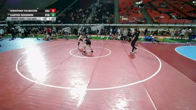 144 lbs Champ. Rd Of 16 - Jonathan Talmadge, Oregon vs Carter Goodwin, Utah