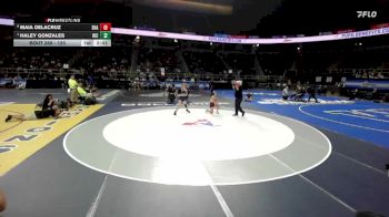 120 lbs Semifinal - Haley Gonzales, Hicksville-8 vs Maia DeLaCruz, Shaker-2