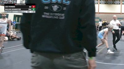 76 lbs Round 1 (8 Team) - Leo Forbes, The Outsiders vs Dallas Donmoyer, Kraken