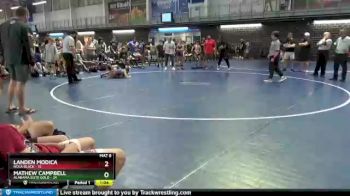 85 lbs Round 7 (8 Team) - Landen Modica, NOLA Black vs Mathew Campbell, Alabama Elite Gold