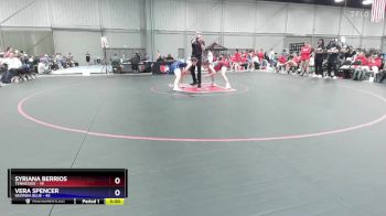 125 lbs 2nd Wrestleback (16 Team) - Syriana Berrios, Tennessee vs Vera Spencer, Georgia Blue