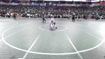 100 lbs Quarterfinal - Carson Kirk, Warsaw Wildcat Wrestling vs Jacoby Crocker, Open Mats