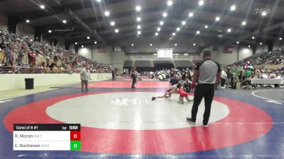 85 lbs Consi Of 8 #1 - Ryder Moran, Walton Takedown Club vs Conner Buchanan, Heard Wrestling Club