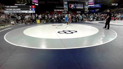 165 lbs Champ. Rd Of 16 - Leo Ashurov, TX vs JayDen Williams, MI