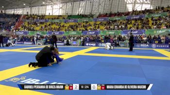 Maria Eduarda De Oliveira Nascim vs Gabrieli Pessanha De Souza Marin 2025 Brasileiro Jiu-Jitsu IBJJF