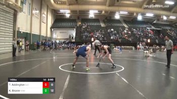 149 lbs Prelims - Ty Addington, Otero Junior College vs Kaden Boyce, York College