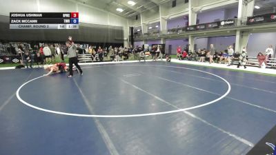 156.8-164.8 lbs Champ. Round 2 - Zack McCann, Timpanogos Wrestling vs Joshua Ushman, Riverton Parke Wrestling Club